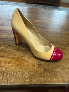 Kate Spade New York patent leather color block pumps size 7